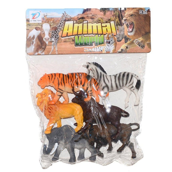 Canem Oyuncak Pvc De Vahşi Hayvanlar 6 Lı 888B-13