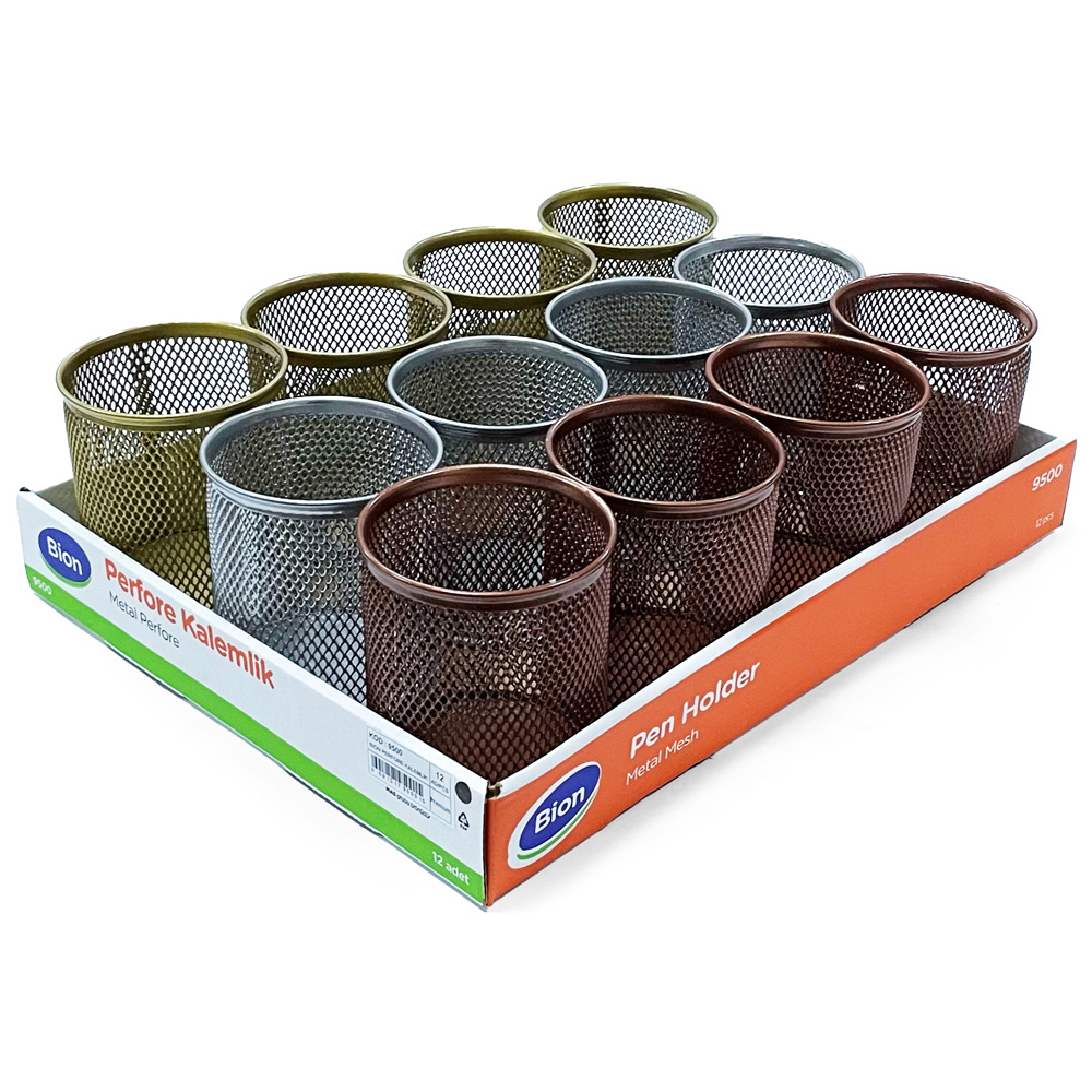 Bion Perfore Tek Kalemlik Premium Renkler 12 Li 9500